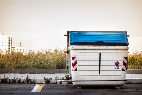 Professional team handling business waste removal in Pinner