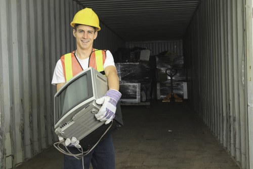 House clearance process being executed